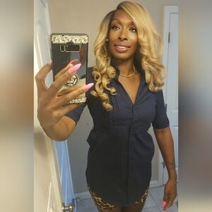 Button Down Top size Medium